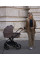 Carrito multifuncional Venicci Upline 2 Brownie 2 en 1 – elegante y cómodo