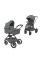 Carrito de bebé Espiro Clodi 7 Chic Gray – 0-22 kg, suspensión avanzada y ruedas de gel