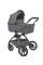 Carrito de bebé Espiro Clodi 7 Chic Gray – 0-22 kg, suspensión avanzada y ruedas de gel