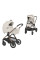 Carrito de bebé 2 en 1 Espiro Code 09 Brave Ecru (Crudo) con plegado automático Gravity Fold
