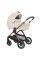 Carrito de bebé 2 en 1 Espiro Code 09 Brave Ecru (Crudo) con plegado automático Gravity Fold