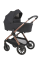 Carrito de bebé 2 en 1 Espiro Code 110 Clever Black con plegado automático Gravity Fold