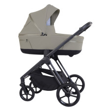 Carrito de bebé 2 en 1 Espiro Miloo 217 Cashmere Grey – Premium, ultraligero, hasta 22 kg