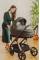 Carrito de bebé 2 en 1 Espiro Miloo 204 Luxury Green – premium, ultraligero, hasta 22 kg