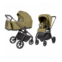 Cochecito 2 en 1  CARRELLO Ultra F CRL-6556 Clover Green con capazo plegable
