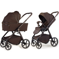 Cochecito 2 en 1 Dada Flux Premium Chocolate ENVÍO EN SEPTIEMBRE.