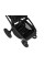Carrito de bebé 2 en 1 Goya Platinum Negro con capazo plegable