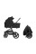 Carrito de bebé 2 en 1 Goya Platinum Negro con capazo plegable