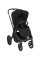 Carrito de bebé 2 en 1 Goya Platinum Negro con capazo plegable