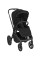 Carrito de bebé 2 en 1 Goya Platinum Negro con capazo plegable