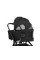 Carrito de bebé 2 en 1 Goya Platinum Negro con capazo plegable