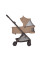 Carrito 2 en1 ANEX AIR-Q Karamell con capazo plegable