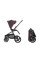 Carrito de bebé 2 en 1 Goya Platinum Merlot – KikkaBoo Prepedido para finales de augosto
