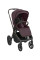 Carrito de bebé 2 en 1 Goya Platinum Merlot – KikkaBoo Prepedido para finales de augosto