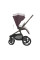 Carrito de bebé 2 en 1 Goya Platinum Merlot – KikkaBoo Prepedido para finales de augosto