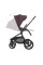 Carrito de bebé 2 en 1 Goya Platinum Merlot – KikkaBoo Prepedido para finales de augosto