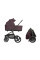 Carrito de bebé 2 en 1 Goya Platinum Merlot – KikkaBoo Prepedido para finales de augosto