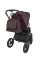 Carrito de bebé 2 en 1 Goya Platinum Merlot – KikkaBoo Prepedido para finales de augosto