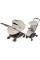 Pack ahorro: Carrito de bebé 2 en 1 ANEX AIR-Q Vanille + minicuna colecho CARRELLO Luna