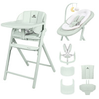 Trona Carrello Tenero CRL-9507 Elysium Green – cómoda y segura para tu bebé