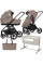 Pack ahorro: Carrito de bebé 2 en 1 VENICCI CLARO Almond + minicuna colecho CARRELLO Luna