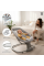 Pack ahorro: carrito de bebé 2 en 1 Carrello Ultra CRL-6527 Ice Grey  + hamaca balancín automática