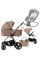 Pack ahorro: carrito de bebé 2 en 1 Dada Flux Beige + hamaca balancín automática