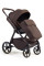 Pack ahorro: Carrito de bebé Dada Flux Chocolate 2 en 1 + Silla de coche i-Hike i-SIZE 0-12 años + Hamaca balancín automática