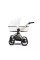 Cochecito 2 en 1 Kunert Brav BRE-12 White Eco con chasis negro o color champán