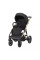 Cochecito 2 en 1 Kunert  Arrizo AR-01 Black con chasis negro o dorado