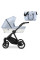 Carrito de bebé 3en1 Ivento Blue Metalic ecopiel