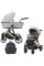 Cochecito 2 en 1 Kunert  Arrizo AR-03 Grey con chasis negro o dorado