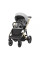 Cochecito 2 en 1 Kunert  Arrizo AR-03 Grey con chasis negro o dorado