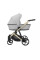 Cochecito 2 en 1 Kunert  Arrizo AR-03 Grey con chasis negro o dorado