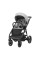 Cochecito 2 en 1 Kunert  Arrizo AR-03 Grey con chasis negro o dorado