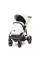 Cochecito 2 en 1 Kunert Arrizo ARE-12 White Eco Leather con chasis negro o dorado