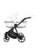 Cochecito 2 en 1 Kunert Arrizo ARE-12 White Eco Leather con chasis negro o dorado