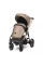 Cochecito 2 en 1 Kunert Arrizo ARE-13 Cappuccino Eco Leather con chasis negro o dorado