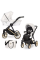 Cochecito 2 en 1 Kunert Ivento IVE-01 White Style con chasis negro o dorado