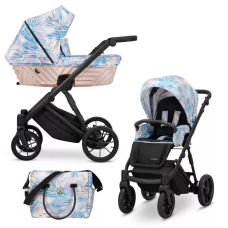 Cochecito 2 en 1 Kunert Ivento IVE-03 Pastel Grass con chasis negro o dorado