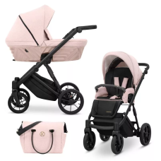Cochecito 2 en 1 Kunert Ivento IVE-11 Smoky Pink con chasis negro o dorado