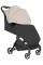  Silla de paseo Carrello Atom S 2.0 CRL-5526 Ceramic Beige, ligereza y elegancia para cada paseo