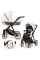 Cochecito 2 en 1 Kunert Ivento GLAM IVE-18 White Style con chasis negro o dorado