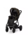 Коляска 2 в 1 Kunert Ivento GLAM IVE-19 Black Style с черной или золотой рамой
