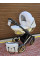 Cochecito 2 en 1 Kunert Ivento GLAM IVE-16 White Pearl Eco con chasis negro o dorado