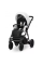 Коляска 2 в 1 Kunert Ivento GLAM IVE-16 White Pearl Eco с черной или золотой рамой