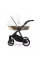 Коляска 2 в 1 Kunert Ivento GLAM IVE-16 White Pearl Eco с черной или золотой рамой