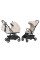 Carrito de bebé 2 en 1 CARRELLO Magia 6655 Laguna Beige