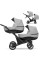 Carrito para gemelos Kunert Booster 2 en 1 BO-01 Gris – Capazos y sillas reversibles
