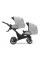 Carrito para gemelos Kunert Booster 2 en 1 BO-01 Gris – Capazos y sillas reversibles